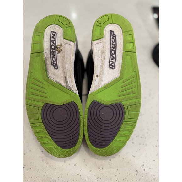 Nike Air Jordan 3 Retro Joker Men's Sz 12 EUC w/Box Missing Grn Laces 136064-018 - Picture 11 of 15